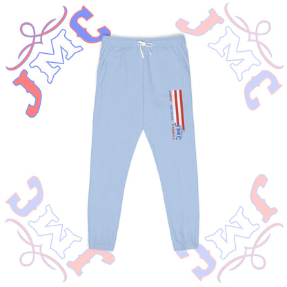 JMC American Flag - Garment-Dyed Fleece Sweatpants | Cozy Unisex Lounge Pants for Relaxation | Perfect for Home, Casual Days, Gifts, and Holidays