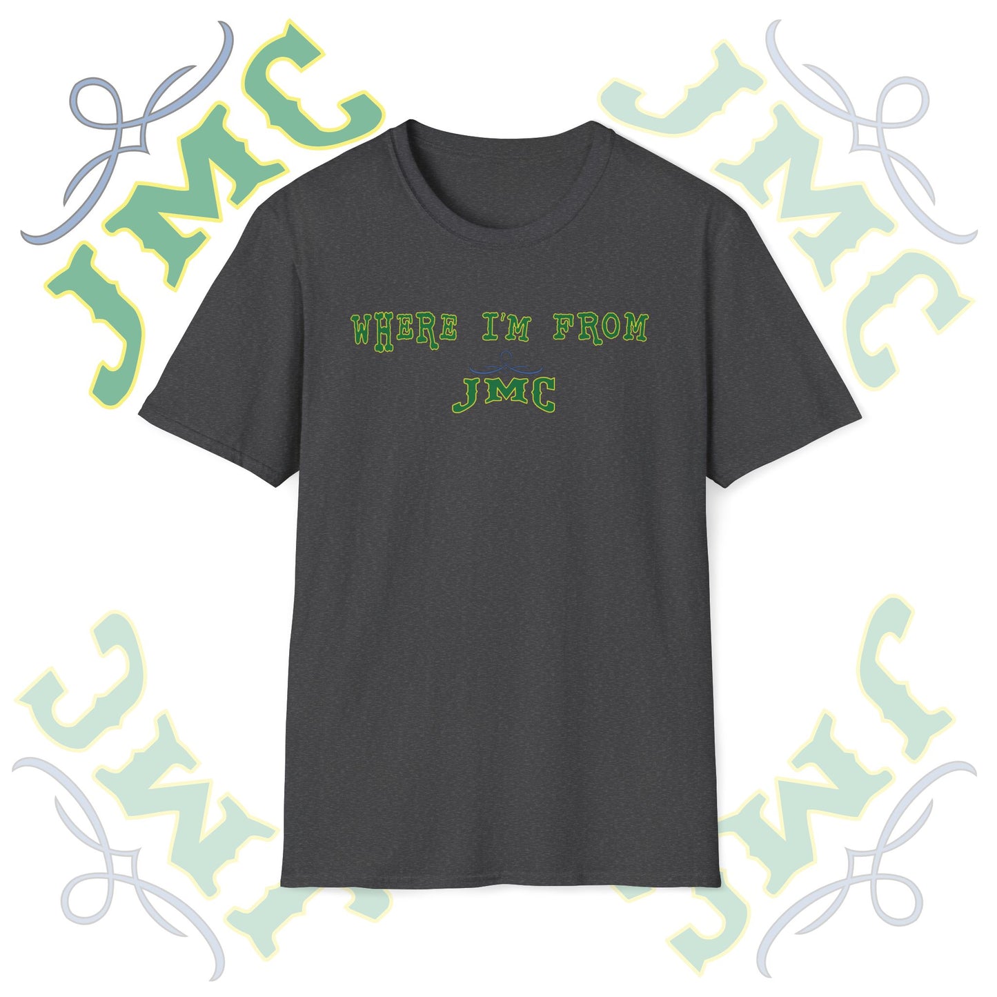 Where I’m From JMC - Graphic Tee | Farm Style Apparel | Custom Country Life T-Shirt | Great Gift for Farmers & Rural Living