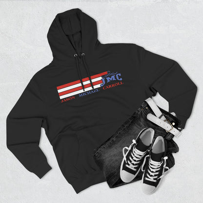 RETRO RWB JMC - Three-Panel Fleece Hoodie - Cozy Custom Apparel for Family, Gift for Him/Her, Casual Style, Personalized Hoodie, Graffiti Art Sweatshirt
