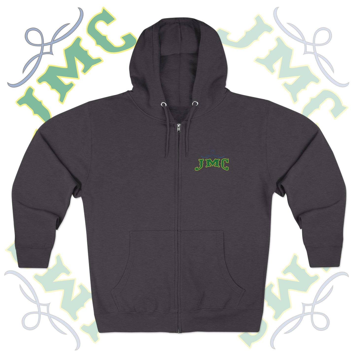 Where I'm From JMC Hoodie  - Comfortable Everyday Wear, Perfect for Farmers & Outdoor Enthusiasts, Great for Gifts & Casual Outings - Trucker's Unisex Zip Hoodie
