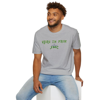 Where I’m From JMC - Graphic Tee | Farm Style Apparel | Custom Country Life T-Shirt | Great Gift for Farmers & Rural Living