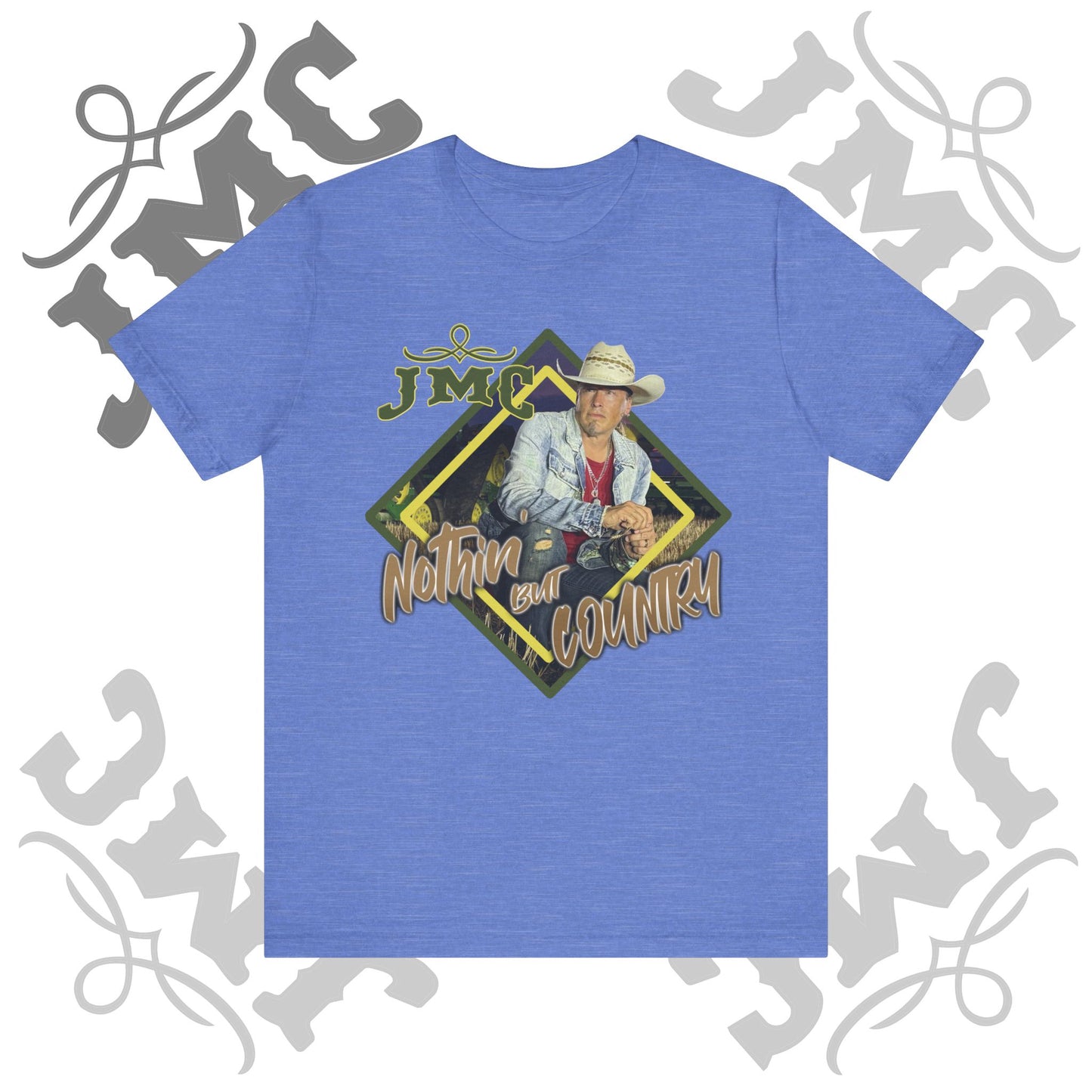 JMC Nothin But Country - Trendy Graphic Tee - Casual Unisex T-Shirt, Summer Shirt, Gift for Him/Her, Comfort Daily Wear, Perfect for Festivals