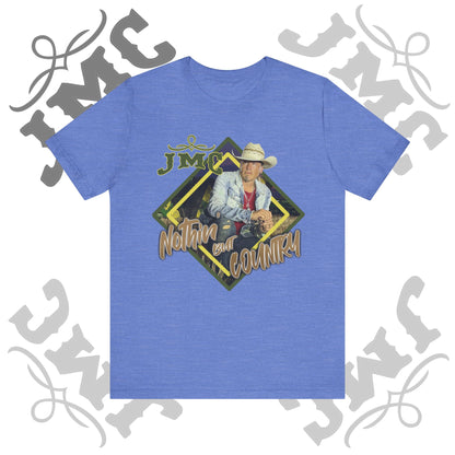 JMC Nothin But Country - Trendy Graphic Tee - Casual Unisex T-Shirt, Summer Shirt, Gift for Him/Her, Comfort Daily Wear, Perfect for Festivals