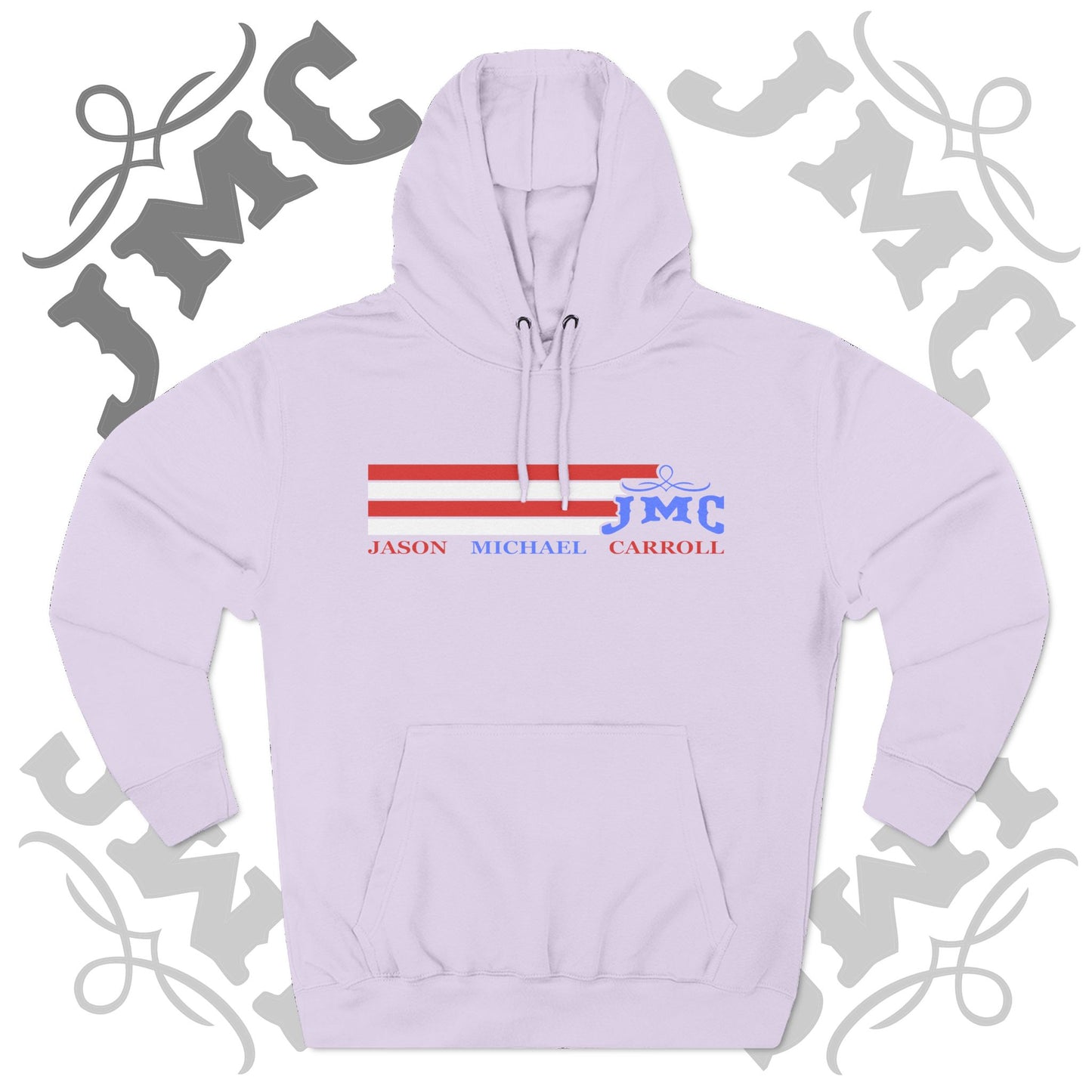 RETRO RWB JMC - Three-Panel Fleece Hoodie - Cozy Custom Apparel for Family, Gift for Him/Her, Casual Style, Personalized Hoodie, Graffiti Art Sweatshirt