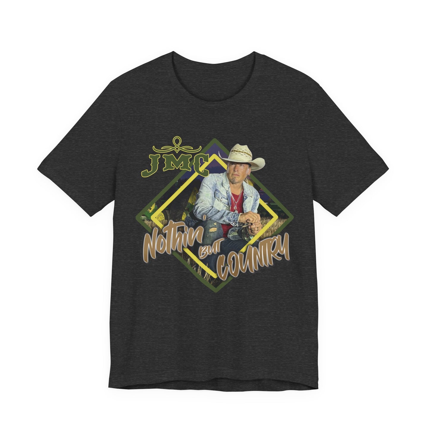 JMC Nothin But Country - Trendy Graphic Tee - Casual Unisex T-Shirt, Summer Shirt, Gift for Him/Her, Comfort Daily Wear, Perfect for Festivals