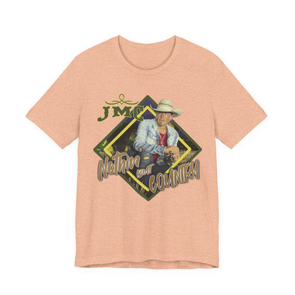 JMC Nothin But Country - Trendy Graphic Tee - Casual Unisex T-Shirt, Summer Shirt, Gift for Him/Her, Comfort Daily Wear, Perfect for Festivals