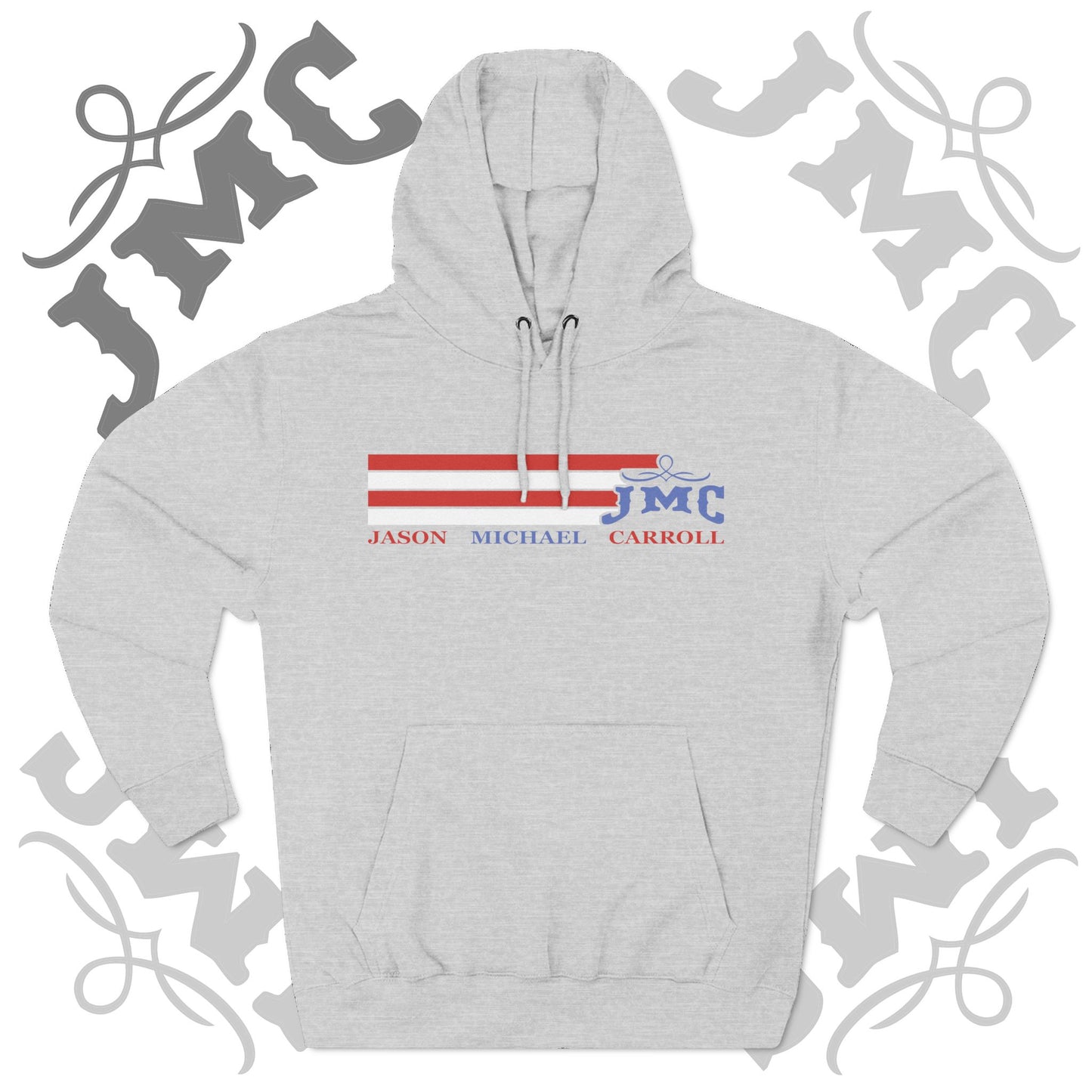 RETRO RWB JMC - Three-Panel Fleece Hoodie - Cozy Custom Apparel for Family, Gift for Him/Her, Casual Style, Personalized Hoodie, Graffiti Art Sweatshirt