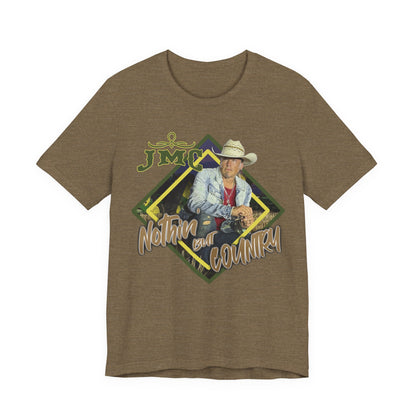 JMC Nothin But Country - Trendy Graphic Tee - Casual Unisex T-Shirt, Summer Shirt, Gift for Him/Her, Comfort Daily Wear, Perfect for Festivals