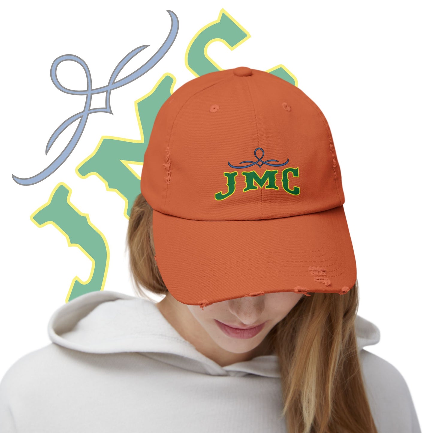 Green Tractor JMC Hat - Unisex Distressed Cap , Casual Hat, Vintage Style Baseball Cap, Perfect Gift for Outdoor Activities, Trendy Summer [...]
