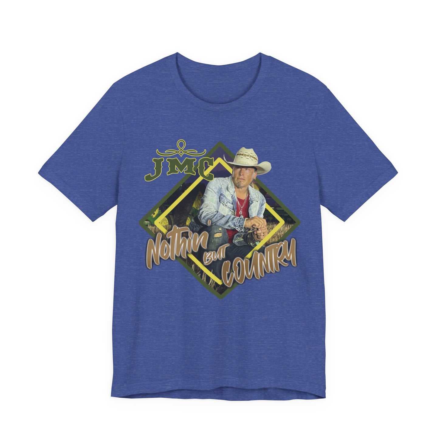 JMC Nothin But Country - Trendy Graphic Tee - Casual Unisex T-Shirt, Summer Shirt, Gift for Him/Her, Comfort Daily Wear, Perfect for Festivals