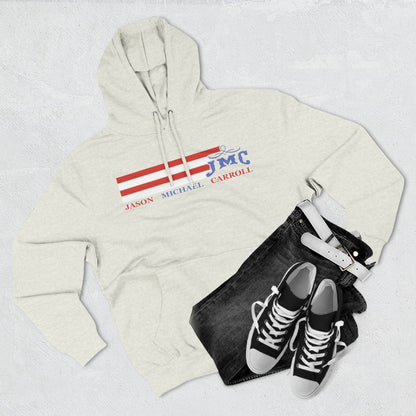 RETRO RWB JMC - Three-Panel Fleece Hoodie - Cozy Custom Apparel for Family, Gift for Him/Her, Casual Style, Personalized Hoodie, Graffiti Art Sweatshirt