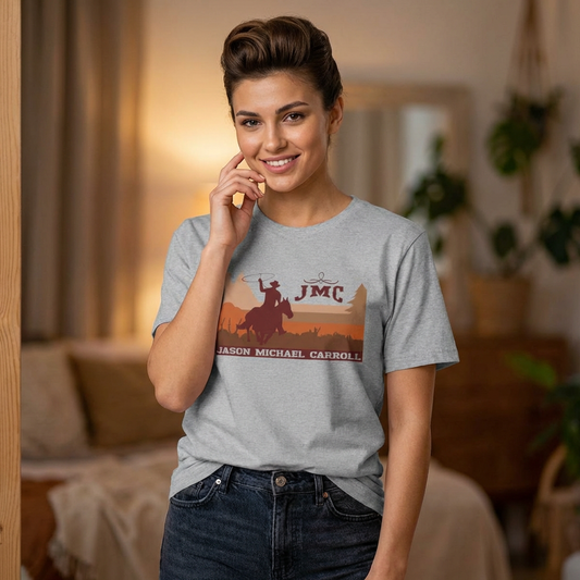 Jason Michael Carroll 'JMC' Cowboy Silhouette T-Shirt