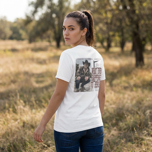 What Ever Happened to Heroes T-Shirt — JMC Jason Michael Carroll Country Music Tee