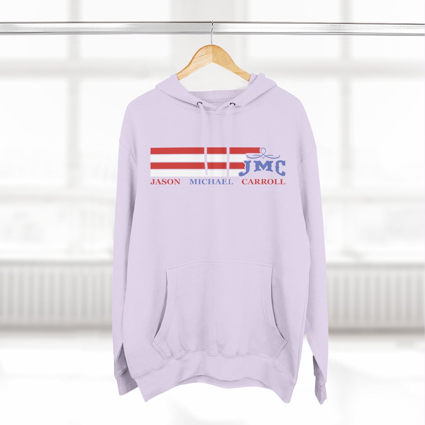 RETRO RWB JMC - Three-Panel Fleece Hoodie - Cozy Custom Apparel for Family, Gift for Him/Her, Casual Style, Personalized Hoodie, Graffiti Art Sweatshirt