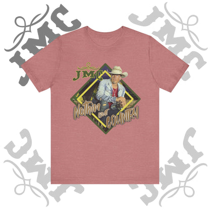 JMC Nothin But Country - Trendy Graphic Tee - Casual Unisex T-Shirt, Summer Shirt, Gift for Him/Her, Comfort Daily Wear, Perfect for Festivals
