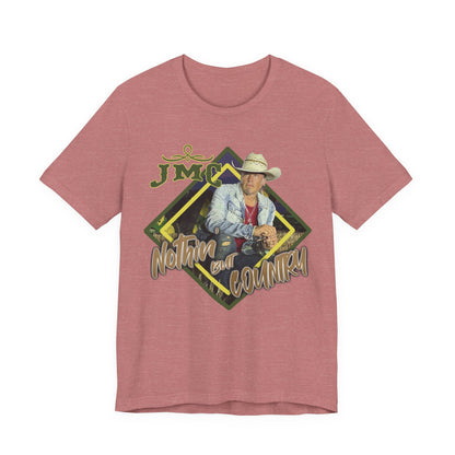 JMC Nothin But Country - Trendy Graphic Tee - Casual Unisex T-Shirt, Summer Shirt, Gift for Him/Her, Comfort Daily Wear, Perfect for Festivals