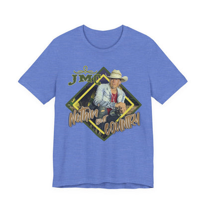 JMC Nothin But Country - Trendy Graphic Tee - Casual Unisex T-Shirt, Summer Shirt, Gift for Him/Her, Comfort Daily Wear, Perfect for Festivals