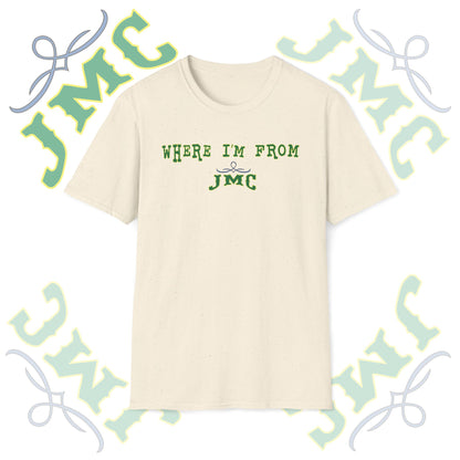 Where I’m From JMC - Graphic Tee | Farm Style Apparel | Custom Country Life T-Shirt | Great Gift for Farmers & Rural Living