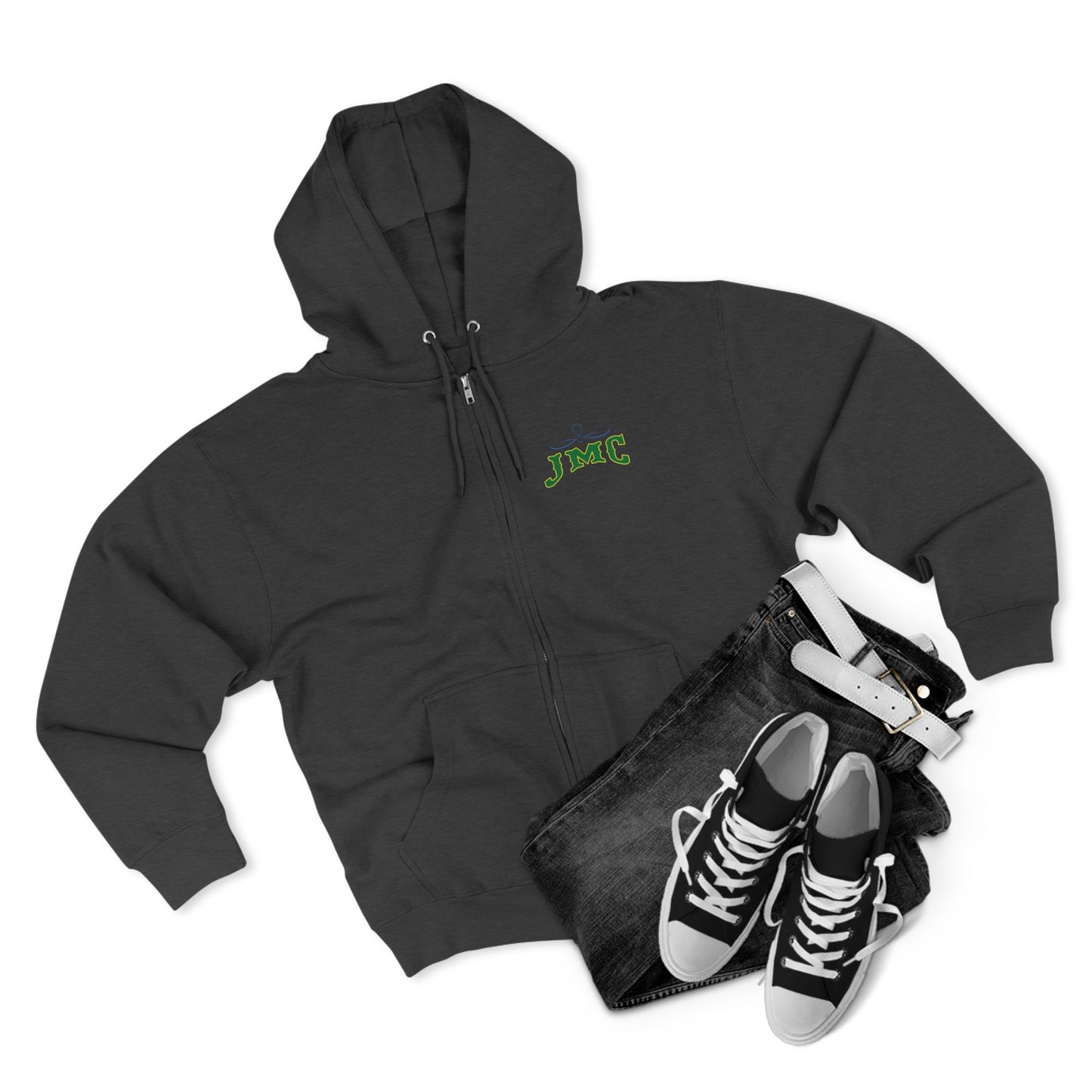 Where I'm From JMC Hoodie  - Comfortable Everyday Wear, Perfect for Farmers & Outdoor Enthusiasts, Great for Gifts & Casual Outings - Trucker's Unisex Zip Hoodie