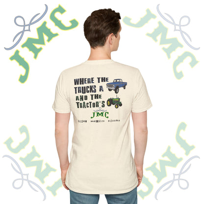 Where I’m From JMC - Graphic Tee | Farm Style Apparel | Custom Country Life T-Shirt | Great Gift for Farmers & Rural Living