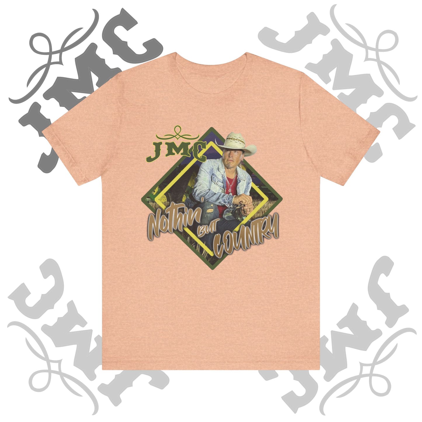 JMC Nothin But Country - Trendy Graphic Tee - Casual Unisex T-Shirt, Summer Shirt, Gift for Him/Her, Comfort Daily Wear, Perfect for Festivals