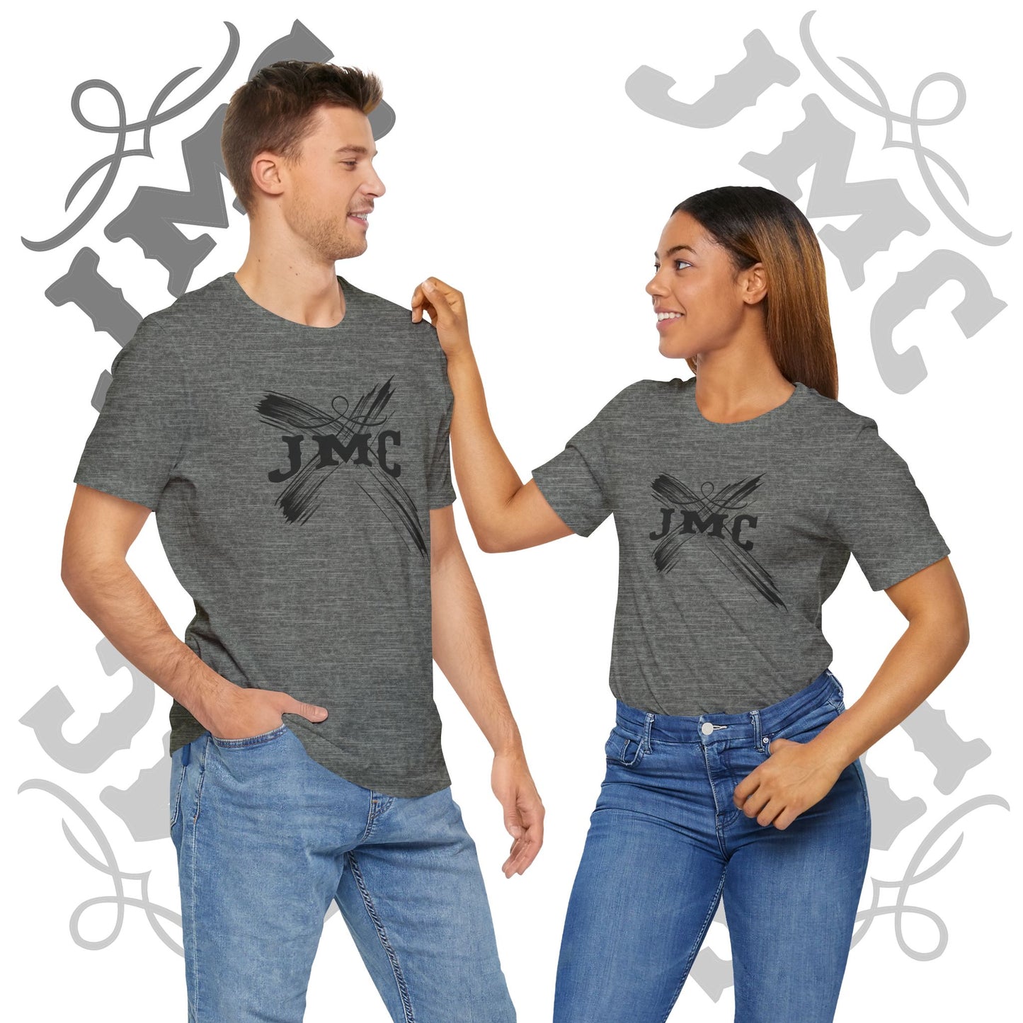 JMC Brush Stroke Design, Casual Wear, Gift for Art Lovers, Comfortable Graphic T, Birthday Gift, [...]