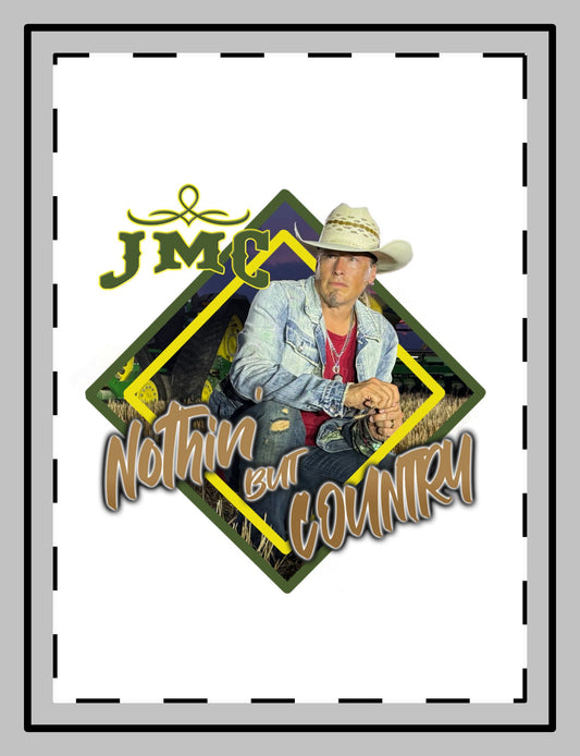 Custom Country Music Shape Magnets, Personalized Magnet, Rustic Home Decor, Gift for Country Music Lovers, Western Kitchen Decoration