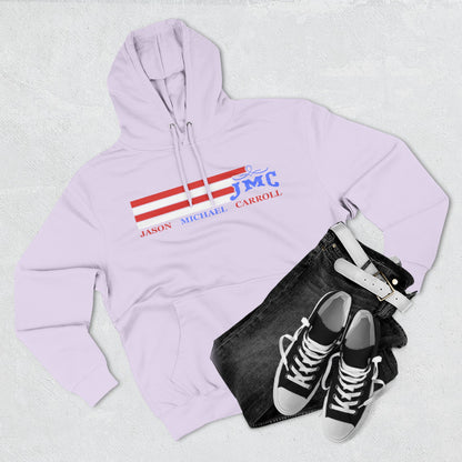 RETRO RWB JMC - Three-Panel Fleece Hoodie - Cozy Custom Apparel for Family, Gift for Him/Her, Casual Style, Personalized Hoodie, Graffiti Art Sweatshirt