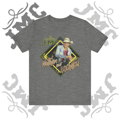 JMC Nothin But Country - Trendy Graphic Tee - Casual Unisex T-Shirt, Summer Shirt, Gift for Him/Her, Comfort Daily Wear, Perfect for Festivals