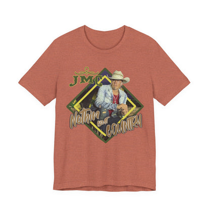 JMC Nothin But Country - Trendy Graphic Tee - Casual Unisex T-Shirt, Summer Shirt, Gift for Him/Her, Comfort Daily Wear, Perfect for Festivals